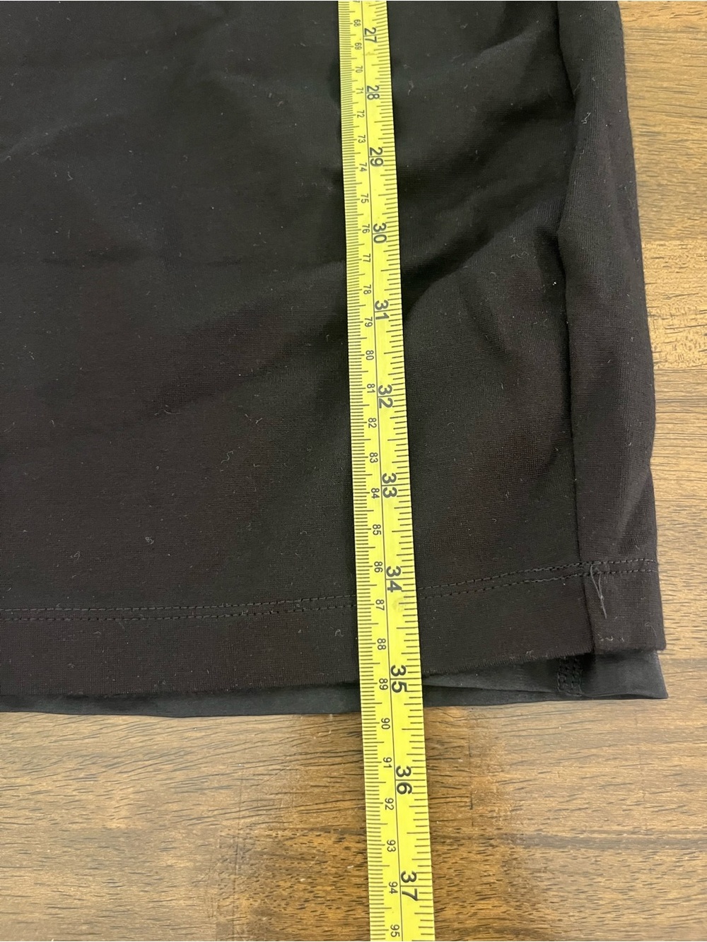 White House Black Market Black V-Neck Sheath Dress Fitted Short Sleeves Size 8 - Picture 10 of 10